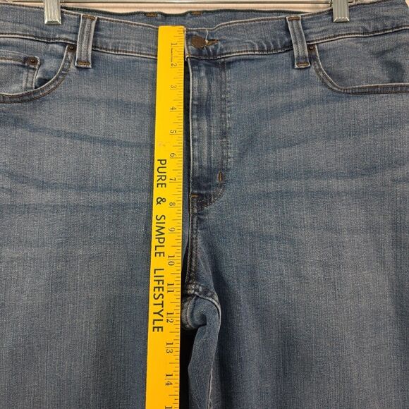 LL Bean 1912 Jeans BeanFlex Men's Size 40x32 Standard Fit Blue Stretch - Picture 6 of 10